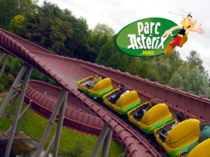 Verrouillage harnais Parc Astérix.