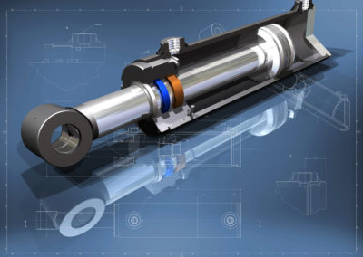 Conception, fabrication, réparation de vérins hydrauliques